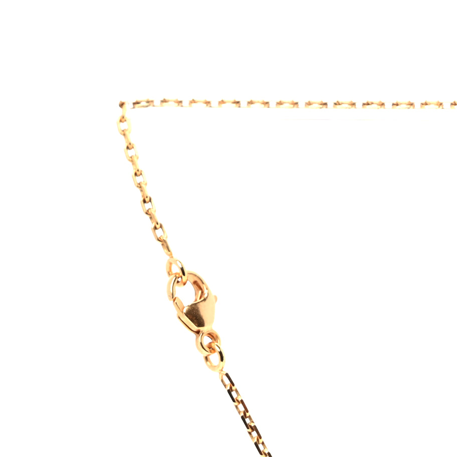 Hermes Gold Lacquered Cage d' Pendant Necklace Image 4