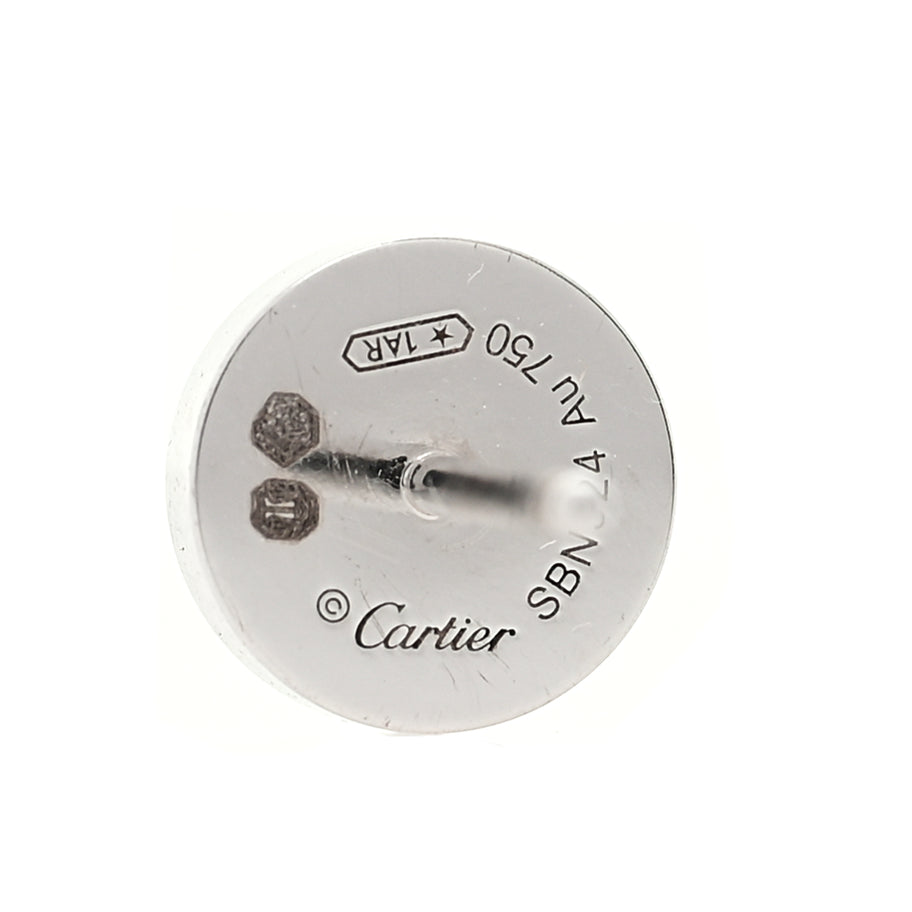 Cartier 18K White Gold LOVE Earrings Image 4