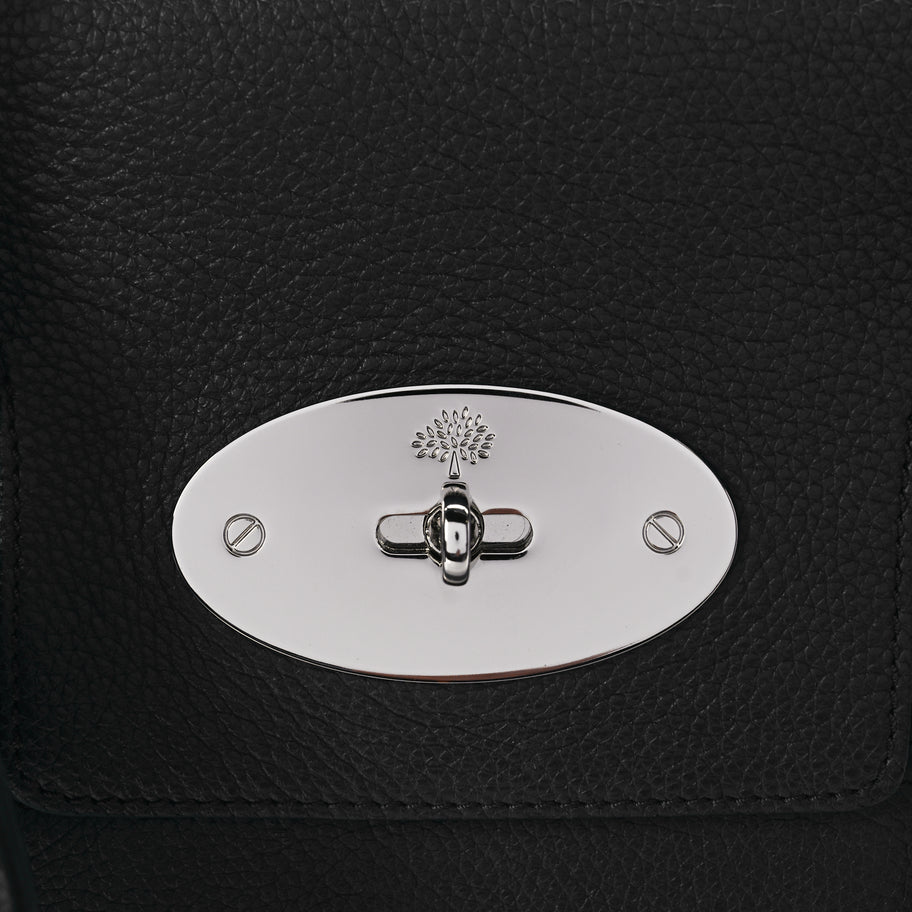 Mulberry Small Classic Grain Bayswater Black Image 6