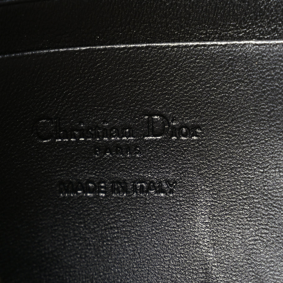 Christian Dior Lambskin Macrocannage DiorStar Hobo Bag Black Image 5
