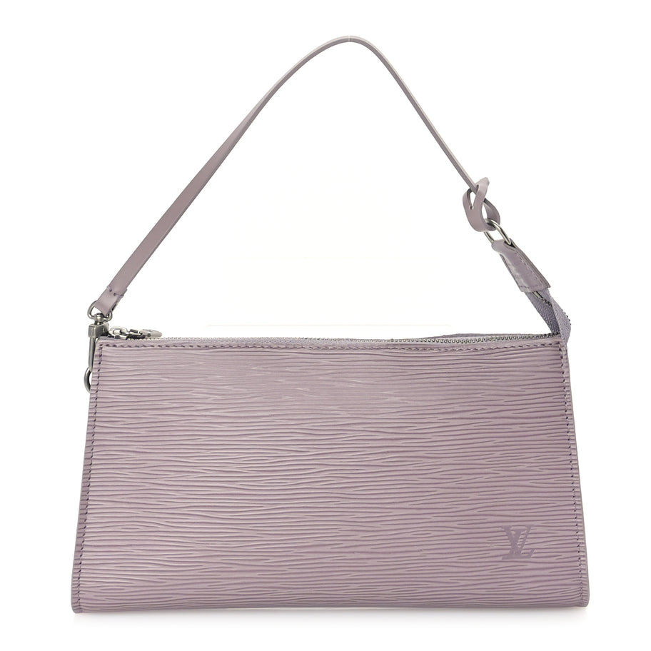 Louis Vuitton Epi Pochette Accessories 24 Lilac Image 1