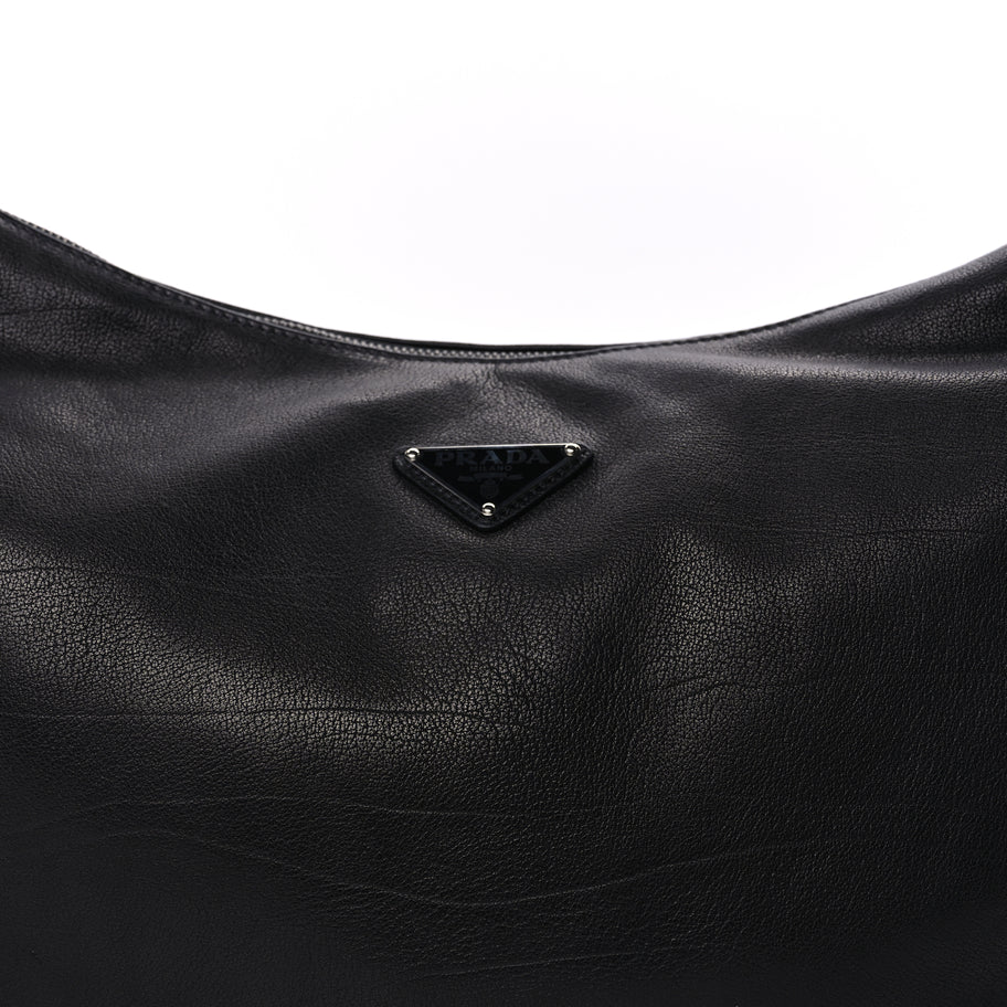 Prada Bufalo Explore Shoulder Bag Black Image 6