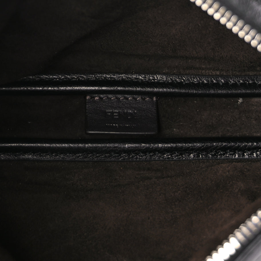 Fendi Vitello Mini Simply Fendi Shoulder Bag Black Image 4