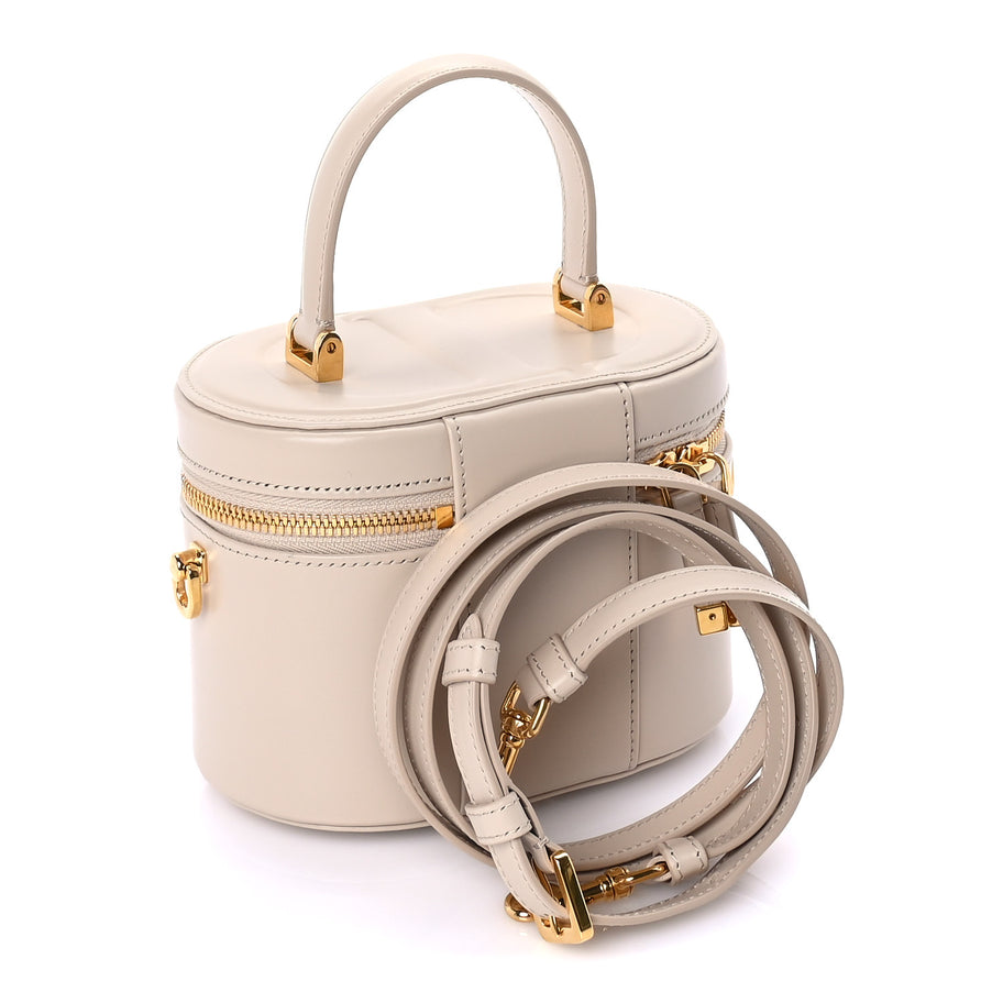 Christian Dior Lambskin Signature CD Vanity Case Caramel Beige Image 2