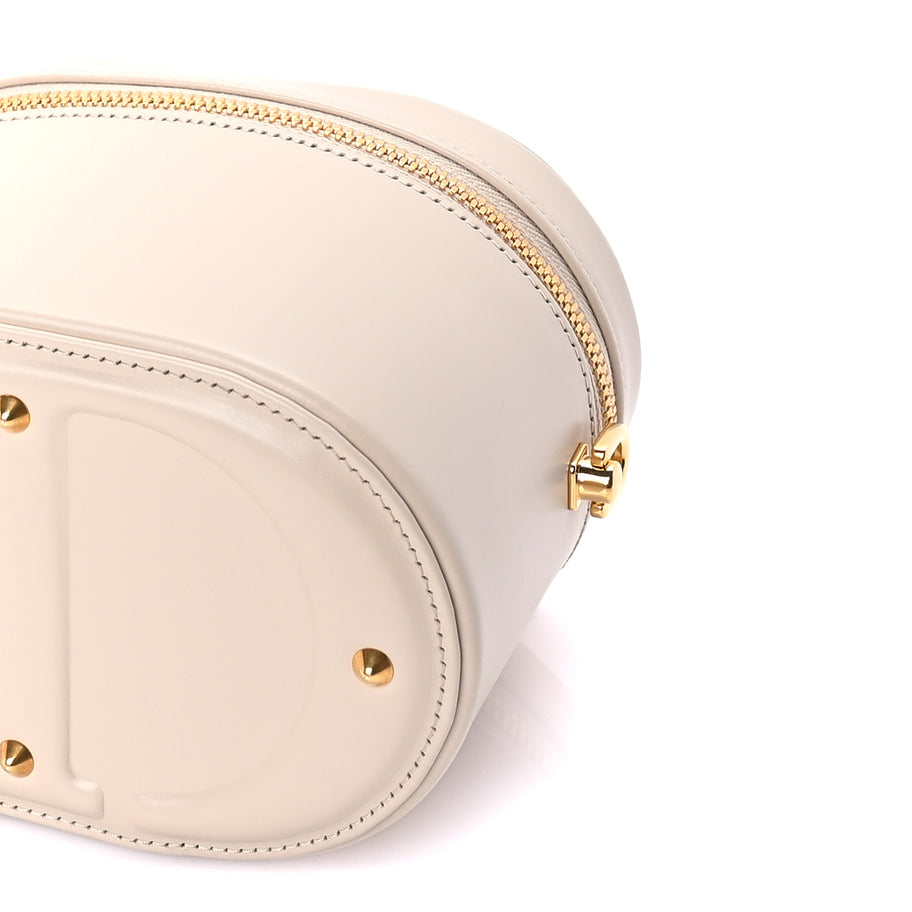 Christian Dior Lambskin Signature CD Vanity Case Caramel Beige Image 8