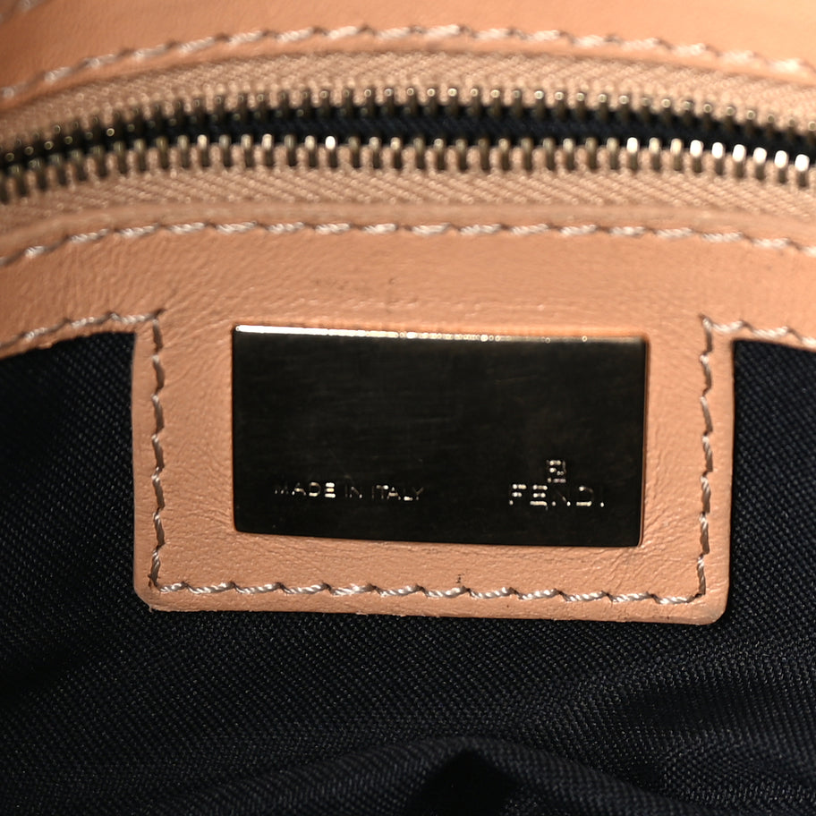 Fendi Zucchino Baguette Black Image 5