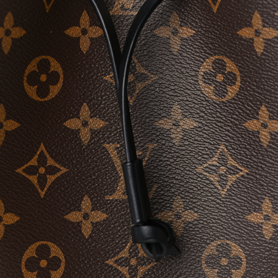 Louis Vuitton Monogram Neonoe MM  Black Image 6