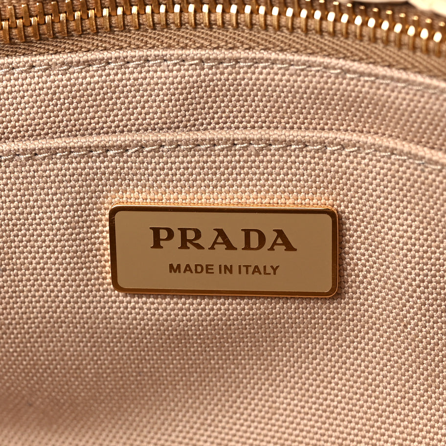 Prada Raffia Small Canapa Tote Naturale Image 5
