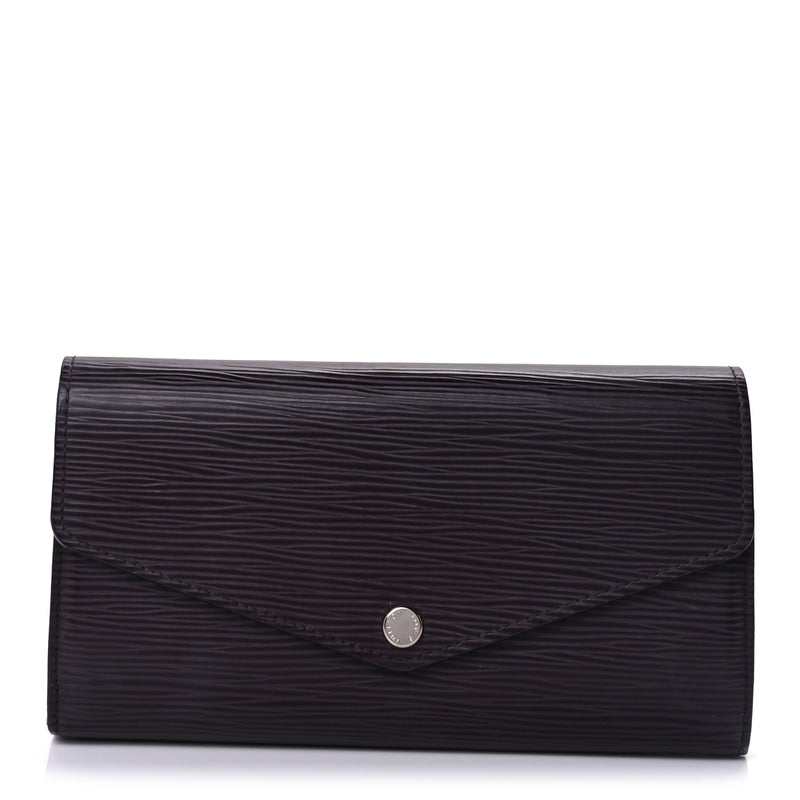  Louis Vuitton Epi Sarah Wallet NM Purple
