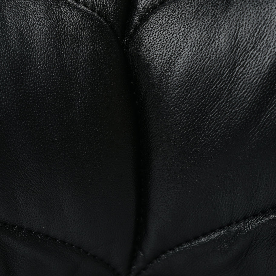 Mulberry Nappa Pillow Quilted Little Softie Bag Black Image 6