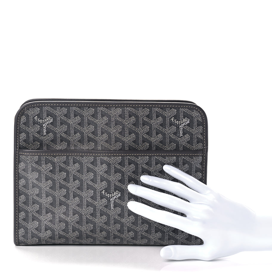 Goyard  Goyardine Jouvence Toiletry Pouch Grey Image 2