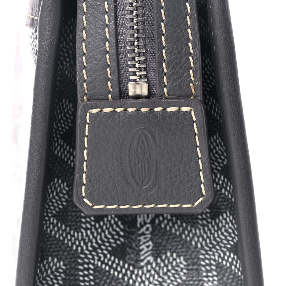 Goyard  Goyardine Jouvence Toiletry Pouch Grey Image 6