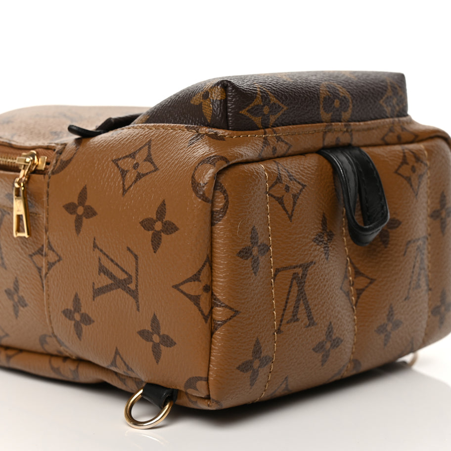 Louis Vuitton Reverse Monogram Palm Springs Backpack Mini Image 8