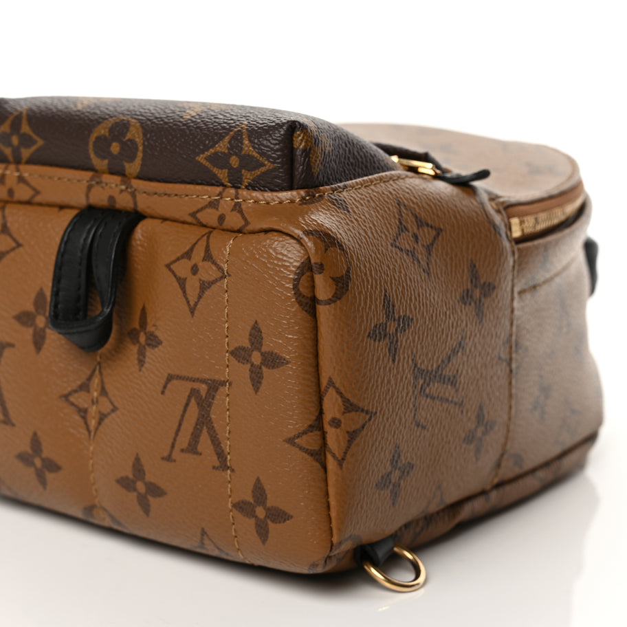 Louis Vuitton Reverse Monogram Palm Springs Backpack Mini Image 9