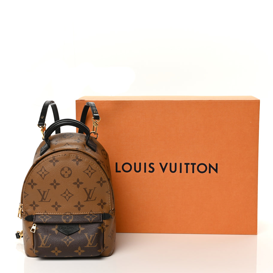 Louis Vuitton Reverse Monogram Palm Springs Backpack Mini Image 11
