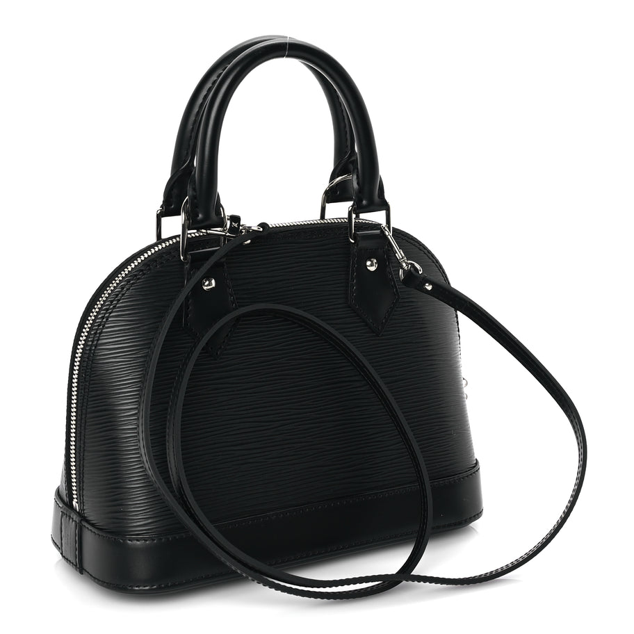 Louis Vuitton Epi Alma BB Black Image 2