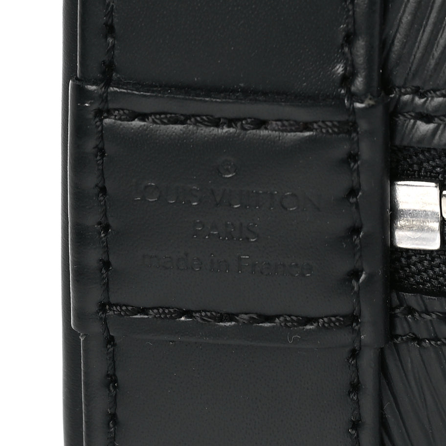 Louis Vuitton Epi Alma BB Black Image 5