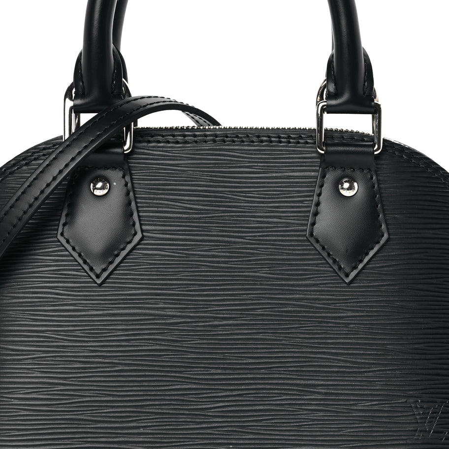 Louis Vuitton Epi Alma BB Black Image 6