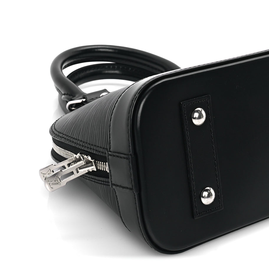 Louis Vuitton Epi Alma BB Black Image 7