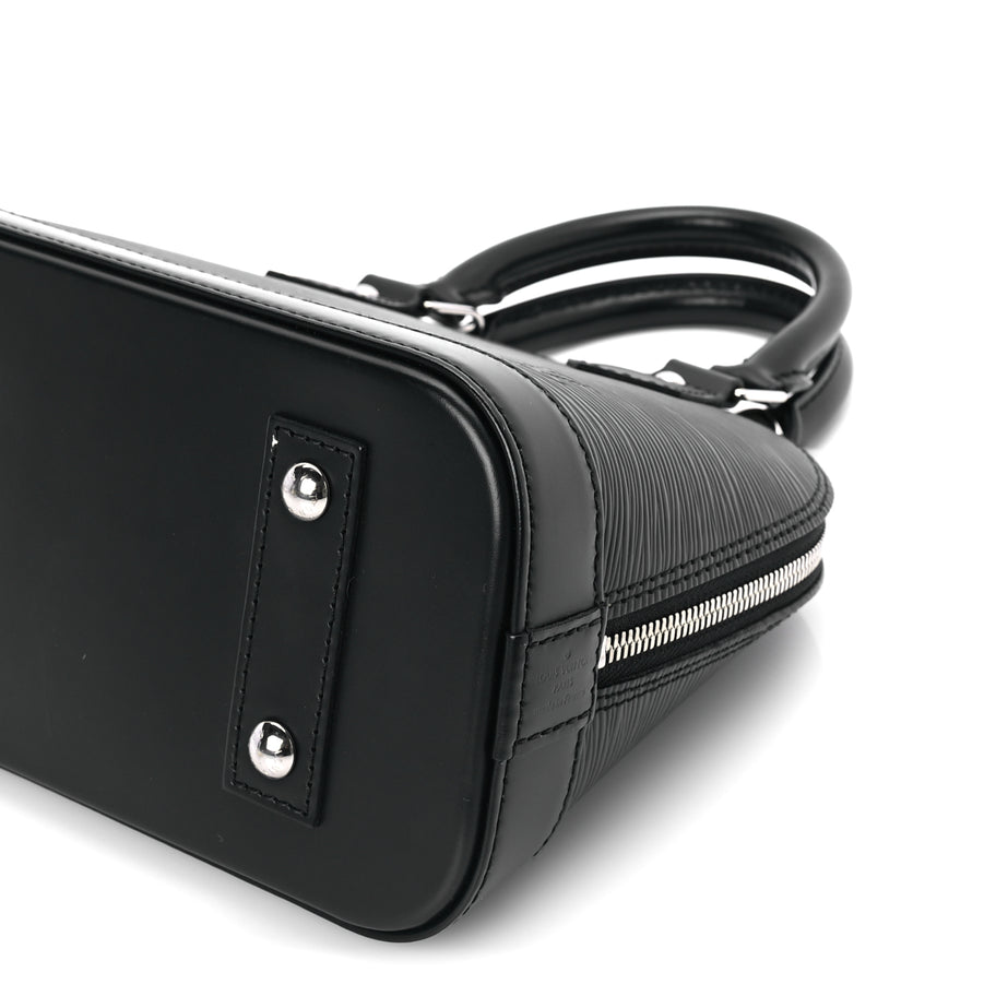 Louis Vuitton Epi Alma BB Black Image 8