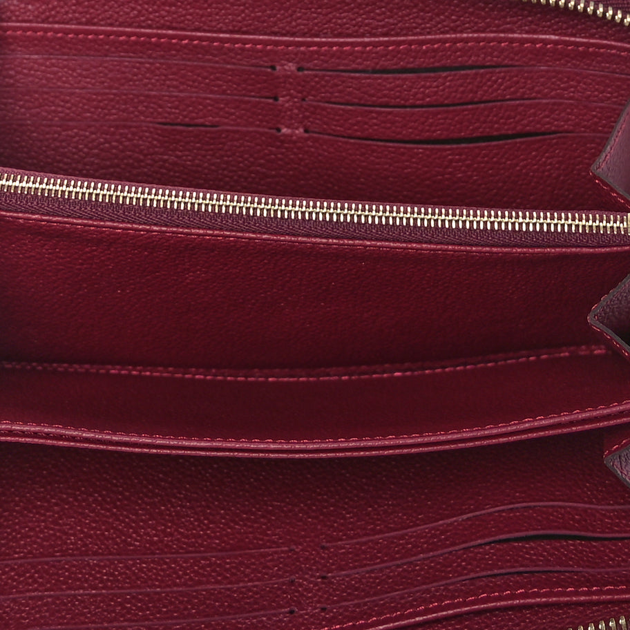 Louis Vuitton Empreinte Zippy Wallet Raisin Image 5