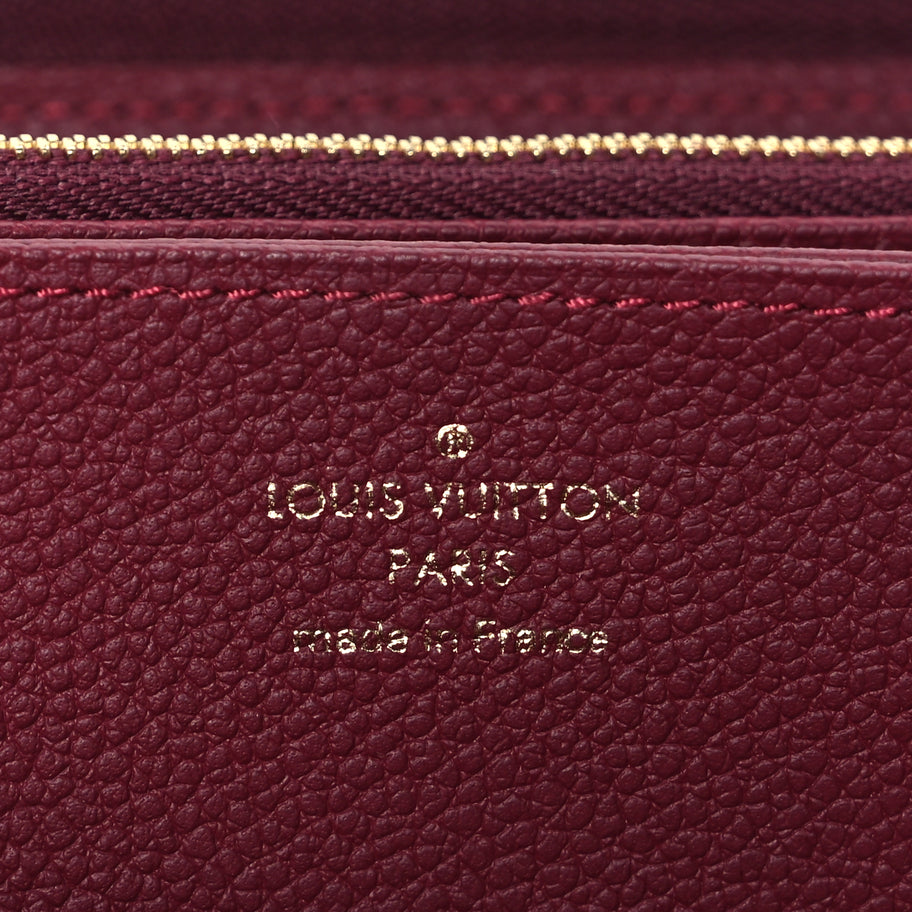 Louis Vuitton Empreinte Zippy Wallet Raisin Image 6