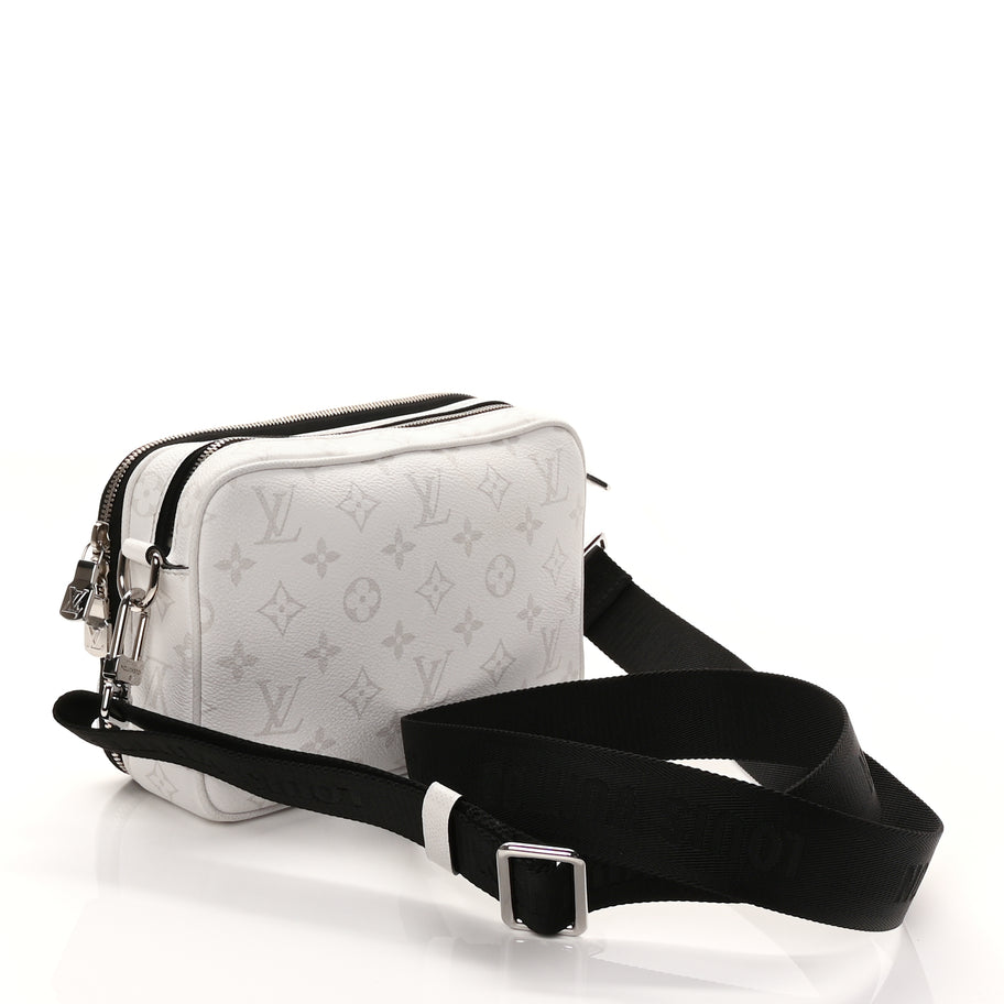 Louis Vuitton Taiga Monogram Alpha Messenger Optic White Image 2