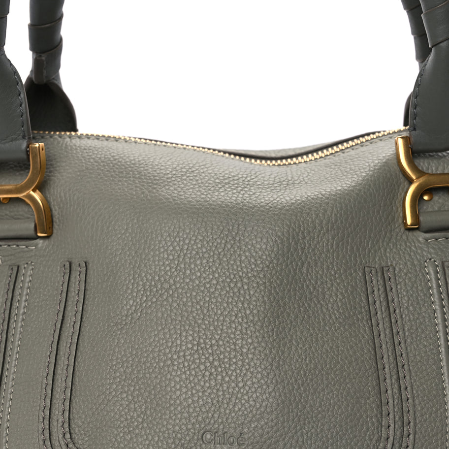 Chloe Calfskin Medium Marcie Satchel  Toscana Cypress Image 6