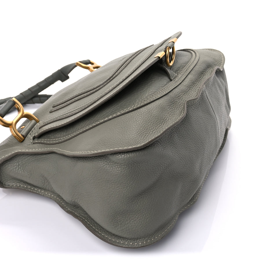 Chloe Calfskin Medium Marcie Satchel  Toscana Cypress Image 7