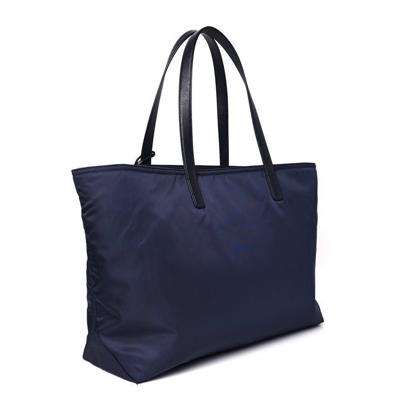  Prada Re-Nylon Saffiano Large Tote Baltico