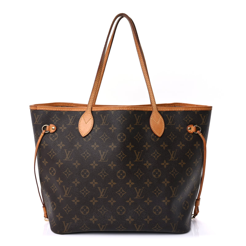  Louis Vuitton Monogram Neverfull MM Brown