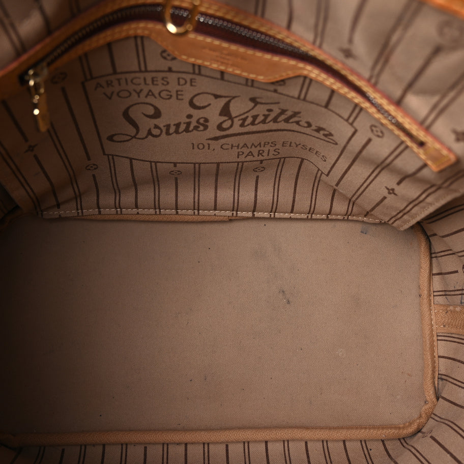Louis Vuitton Monogram Neverfull MM Brown Image 4