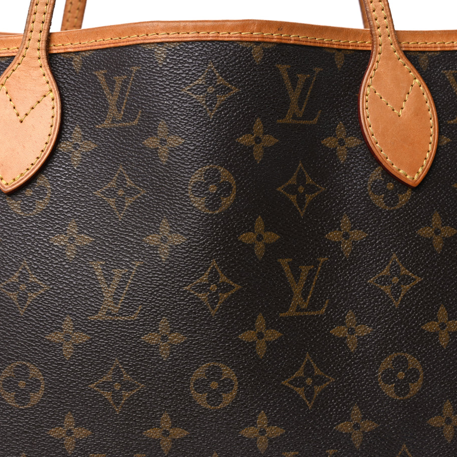 Louis Vuitton Monogram Neverfull MM Brown Image 6