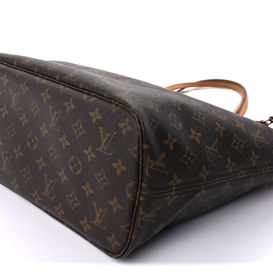 Louis Vuitton Monogram Neverfull MM Brown Image 7