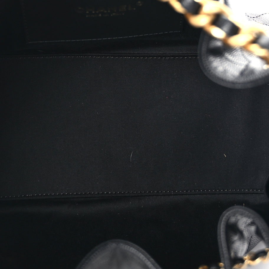 Chanel Caviar Quilted Small Chanel 25 Handbag Black Image 4