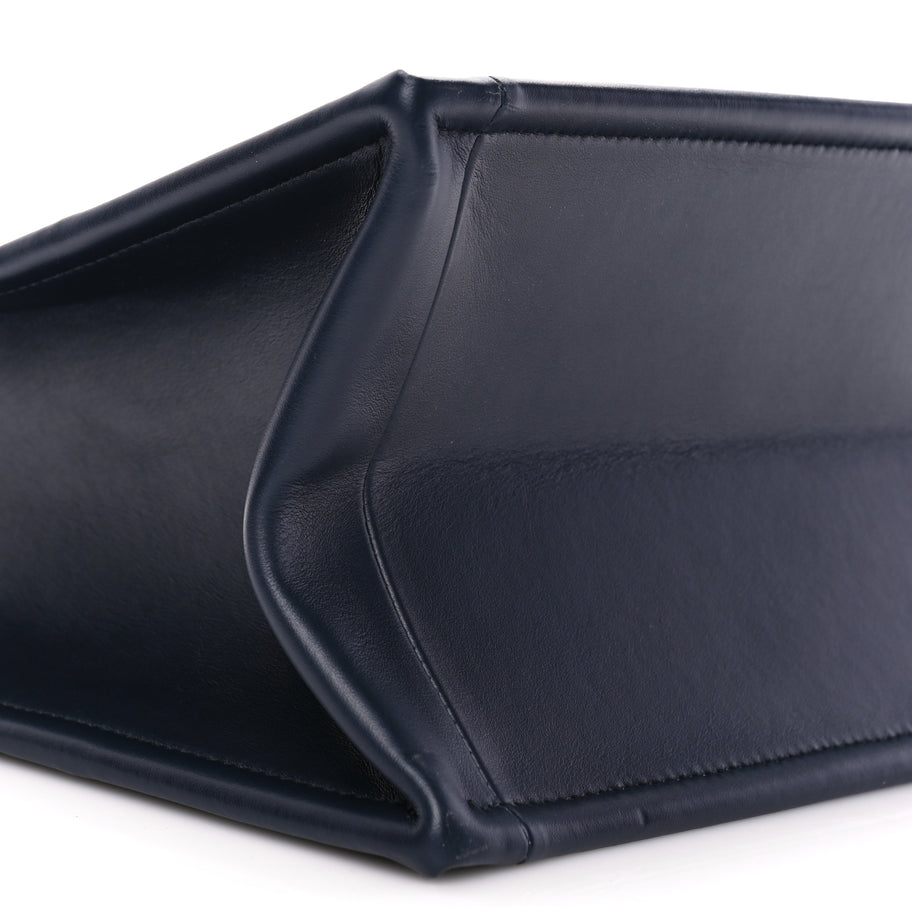 Christian Dior Canvas Calfskin Embroided Medium Miss Dior All Over Book Tote  Denim Multicolor Image 8