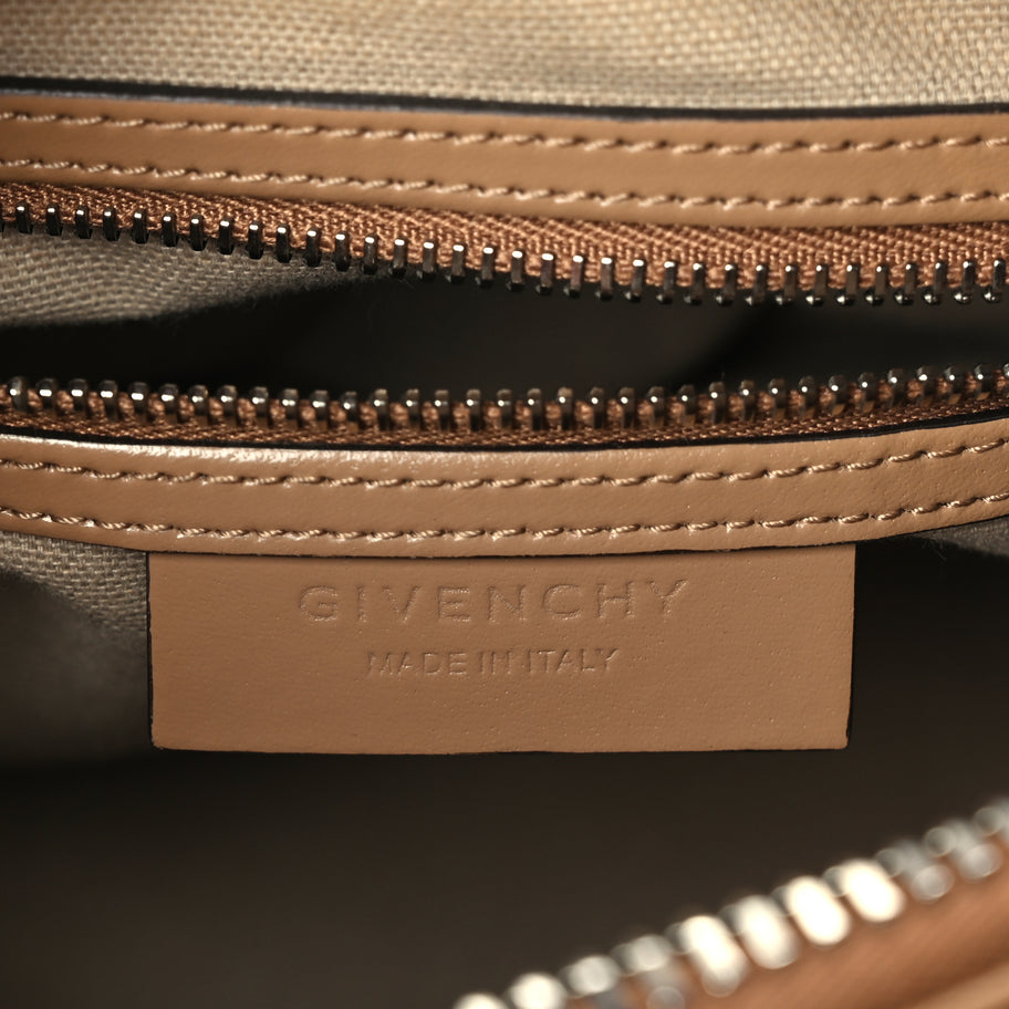 Givenchy Shiny Lord Calfskin Mini Antigona Nude Image 5