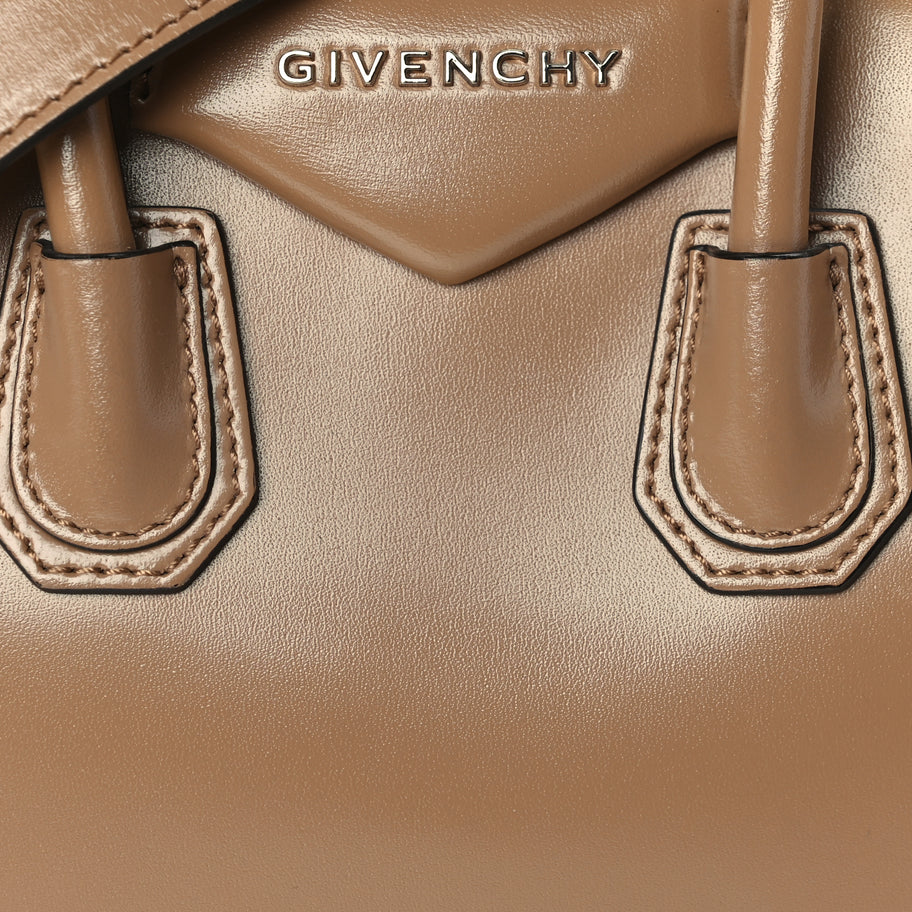 Givenchy Shiny Lord Calfskin Mini Antigona Nude Image 6