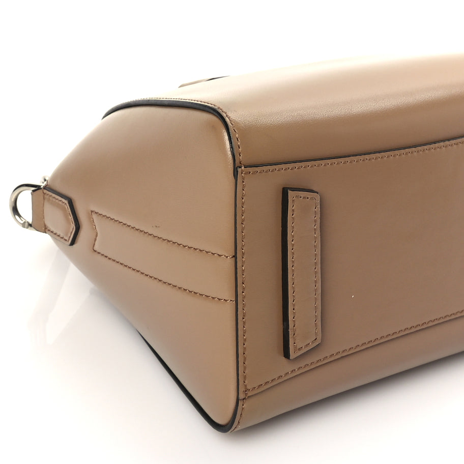 Givenchy Shiny Lord Calfskin Mini Antigona Nude Image 7