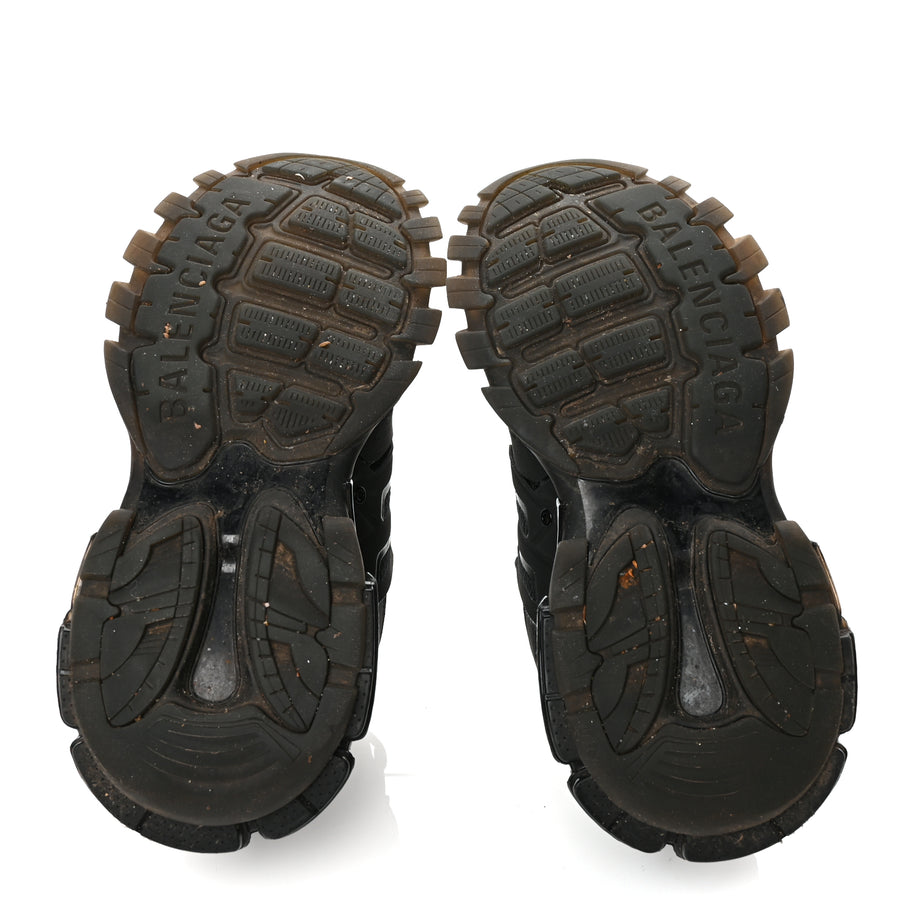 Balenciaga Mesh Nylon Track Sneakers 39 Black Image 6