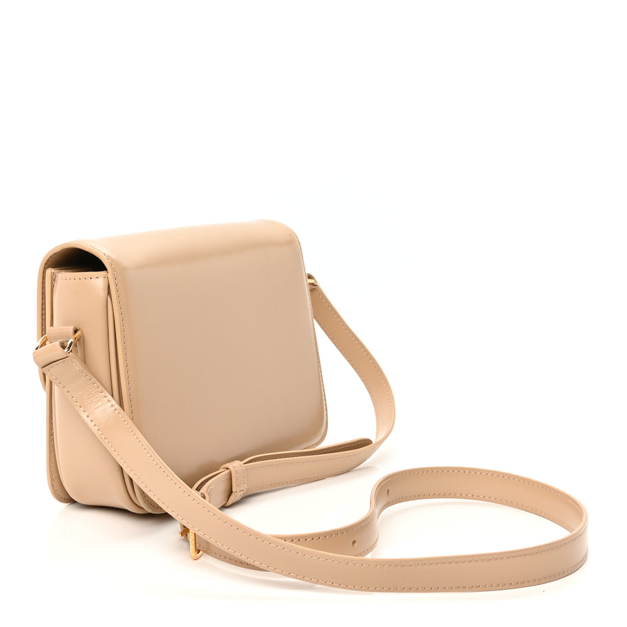 Celine Shiny Calfskin Teen Triomphe  Nude Image 2