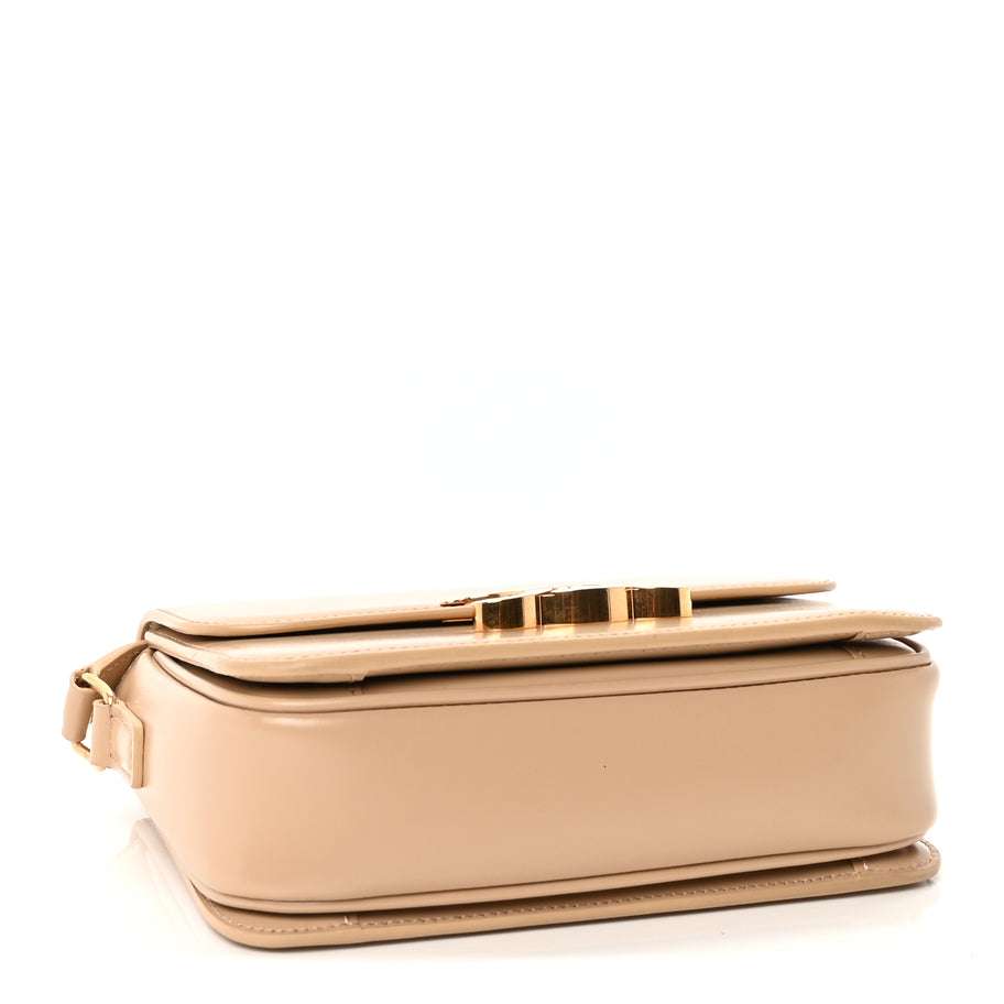 Celine Shiny Calfskin Teen Triomphe  Nude Image 3