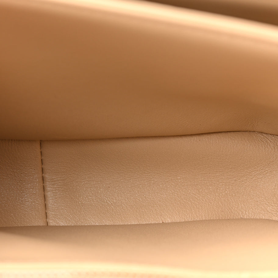 Celine Shiny Calfskin Teen Triomphe  Nude Image 4