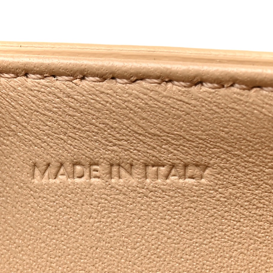 Celine Shiny Calfskin Teen Triomphe  Nude Image 5