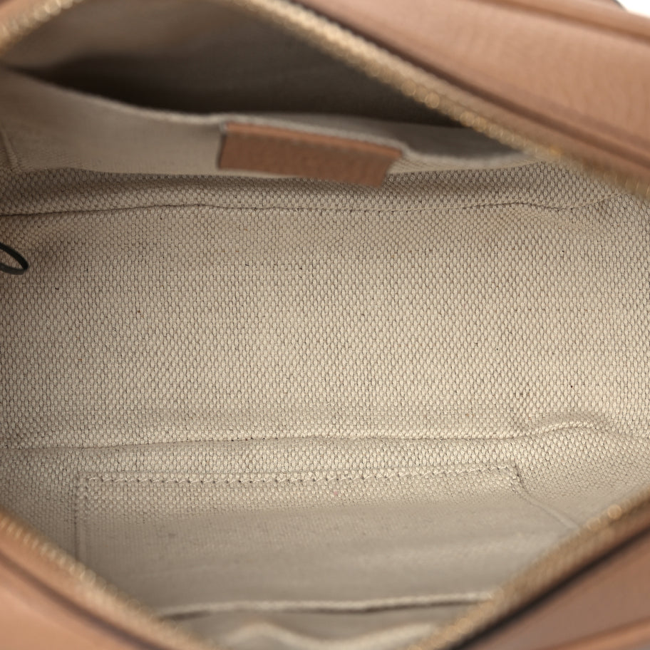 Gucci Pebbled Calfskin Small Soho Disco Bag Camelia Image 4