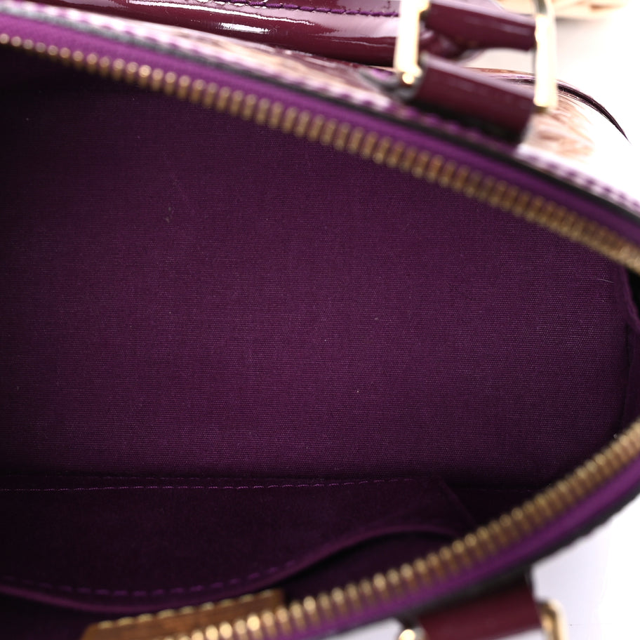 Louis Vuitton Vernis Alma BB Amethyste Image 4