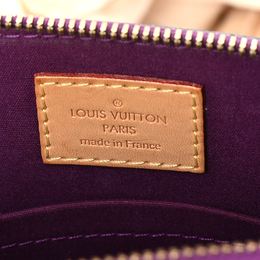 Louis Vuitton Vernis Alma BB Amethyste Image 5