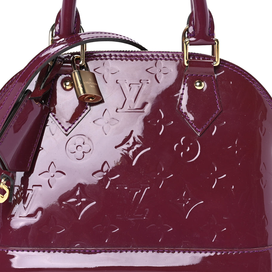 Louis Vuitton Vernis Alma BB Amethyste Image 6