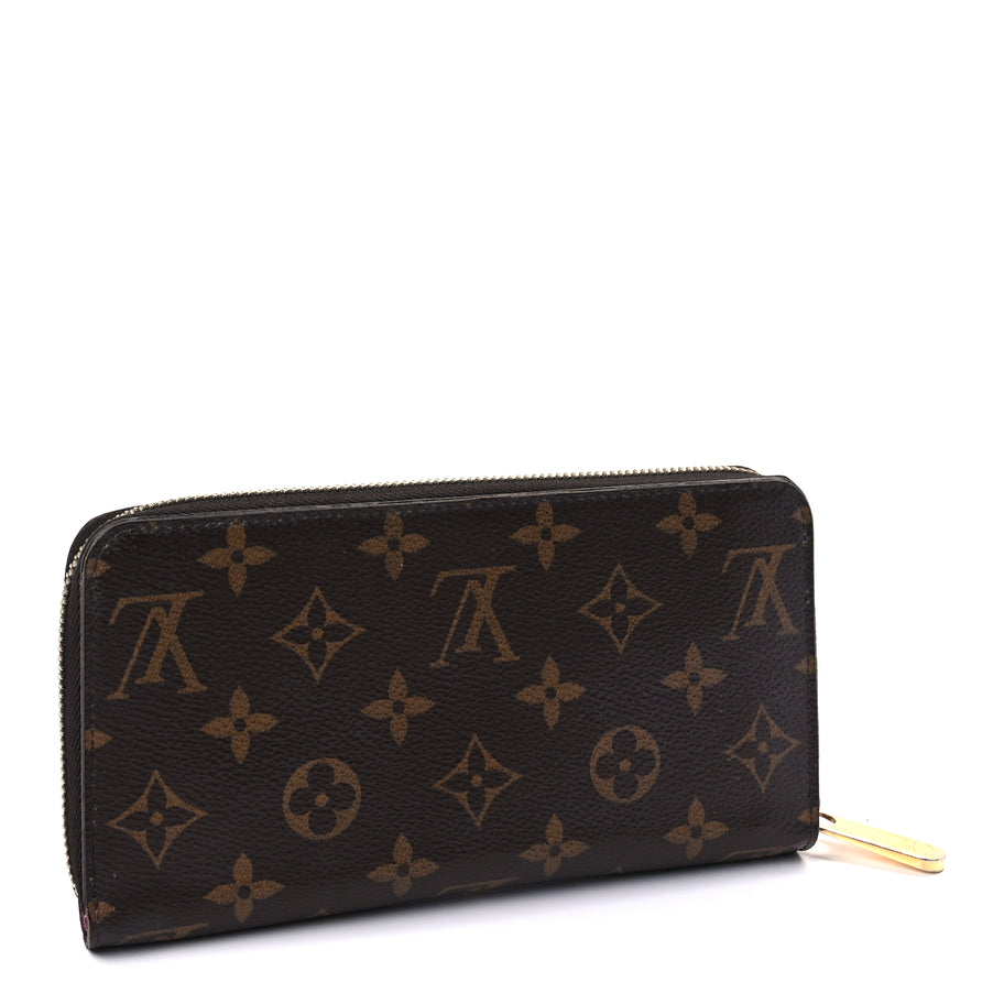 Louis Vuitton Monogram Zippy Wallet Fuchsia Image 3