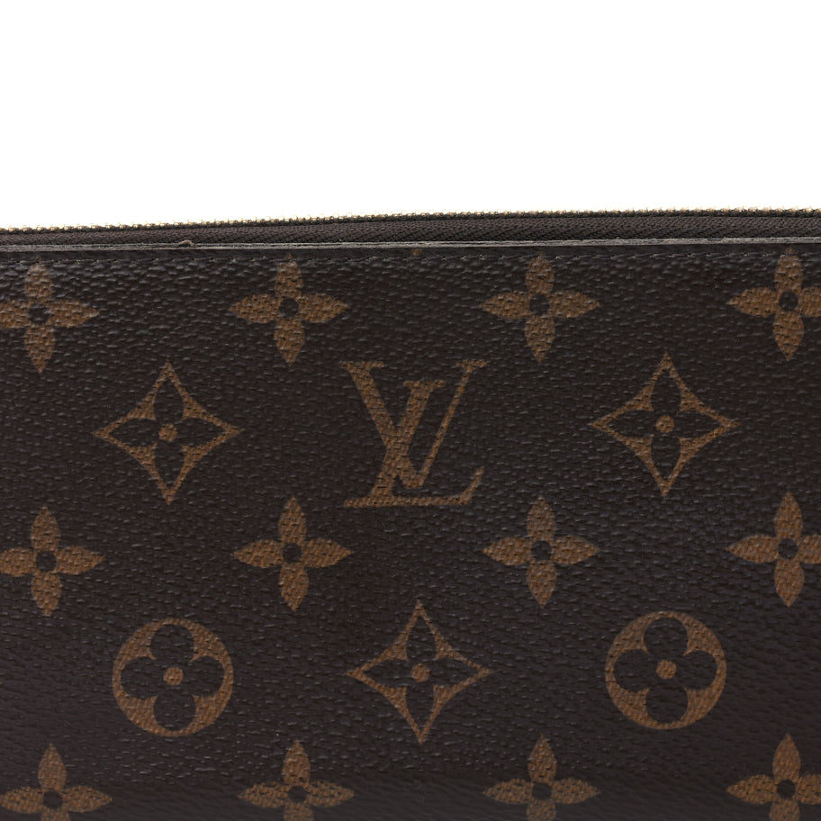 Louis Vuitton Monogram Zippy Wallet Fuchsia Image 7